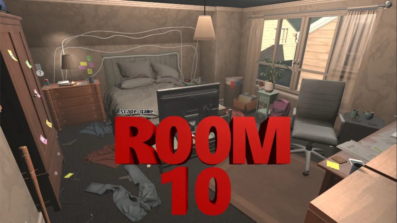 【美版】逃脱游戏 R00M10 .Escape game R00M10 中文-知芽创业社