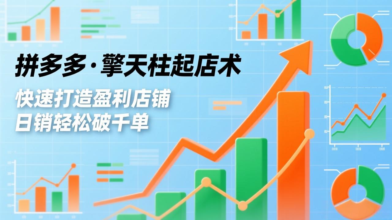 拼多多·擎天柱起店术3.0(更新-知芽创业社