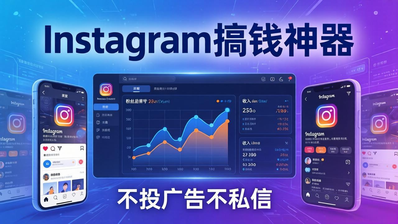 Instagram搞钱神器：月涨6万粉+月入5万刀，不投广告不私信，靠算法+低价产品-知芽创业社