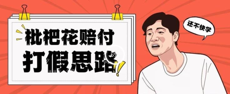 最新打假原料枇杷花赔付玩法一单收益1000+小白轻松下车【详细视频玩法教程】【仅揭秘】-知芽创业社
