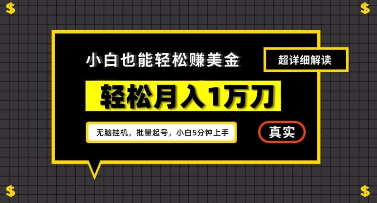 谷歌看广告撸美金2.0，无脑挂机，多号操作，月入1万刀【揭秘】-知芽创业社
