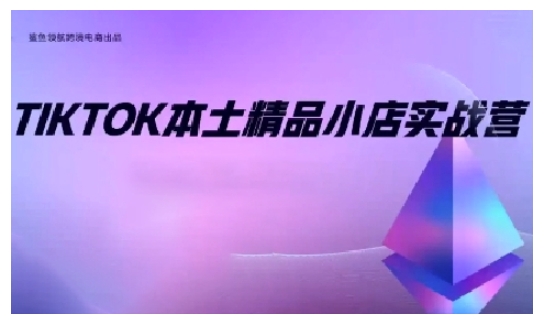 TikTok本土精品小店出海实战营，从入门到高阶，不止0-1!-知芽创业社