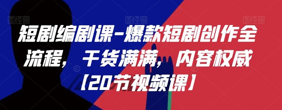 短剧编剧课-爆款短剧创作全流程，干货满满，内容权威【20节视频课】-知芽创业社