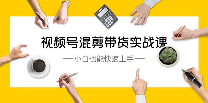 视频号混剪带货实战课，小白也能快速上手（10节课）-知芽创业社