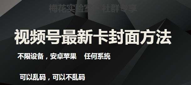 梅花实验室社群最新卡封面玩法3.0，不限设备，安卓苹果任何系统-知芽创业社