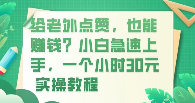 给老外点赞，也能赚钱？小白急速上手，实操教程-知芽创业社