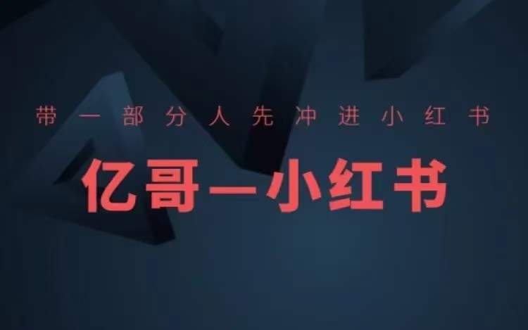 ​​带一部分人先冲进小红书，小红书开店、选品、爆款裂变-知芽创业社
