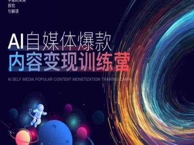 AI自媒体爆款内容变现训练营，20%底层逻辑，60%实操方法，20%案例拆解(即学即用)-知芽创业社