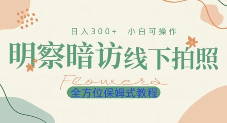 明拍暗拍项目0成本投入日入300+小白可操作保姆式全方位教程-知芽创业社
