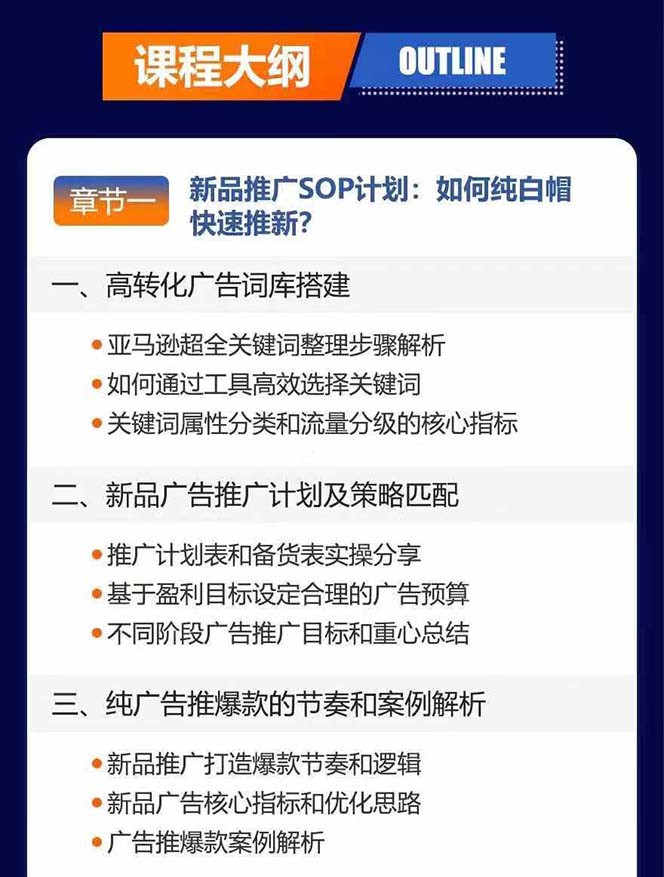 图片[3]-亚马逊爆款广告训练营：掌握关键词库搭建方法，优化广告数据提升旺季销量-知芽创业社