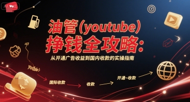 油管(youtube)挣钱全攻略：从开通广告收益到国内收款的实操指南-知芽创业社