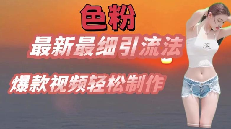 se粉最新最细引流法，七天螺旋起号法，爆款视频轻松制作【揭秘】-知芽创业社
