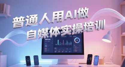 普通一个人用AI做自媒体，助你轻松开启AI自媒体创作之路-知芽创业社