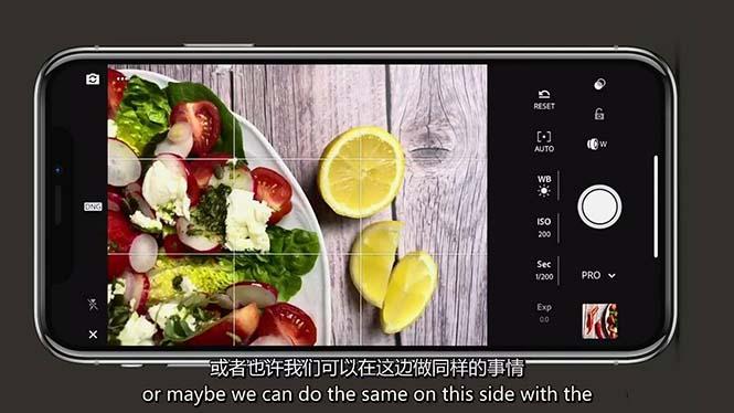 iPhone 美食摄影-掌握美食摄影造型-构图和编辑艺术-21节课-中英字幕-知芽创业社
