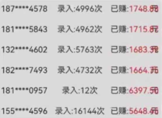 字母输入，5秒一单，单日收益轻松300+-知芽创业社