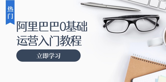 阿里巴巴运营零基础入门教程：涵盖开店、运营、推广，快速成为电商高手-知芽创业社