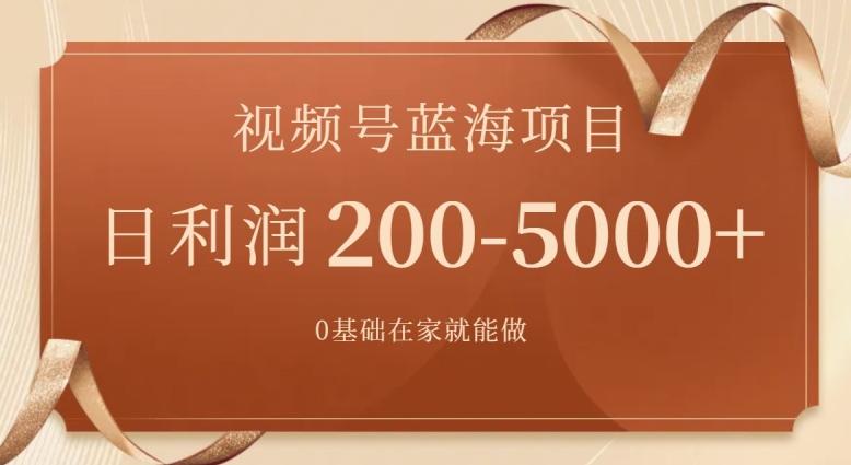 外边收费699视频号项目，最新玩法，简单好操作，一人可做，日四位数-知芽创业社