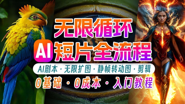 AI剪辑无限循环画面：新手轻松月入上万的秘技【揭秘】-知芽创业社