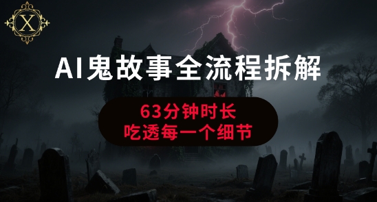 AI鬼故事从0到1全流程拆解，非常详细，全是干货-知芽创业社